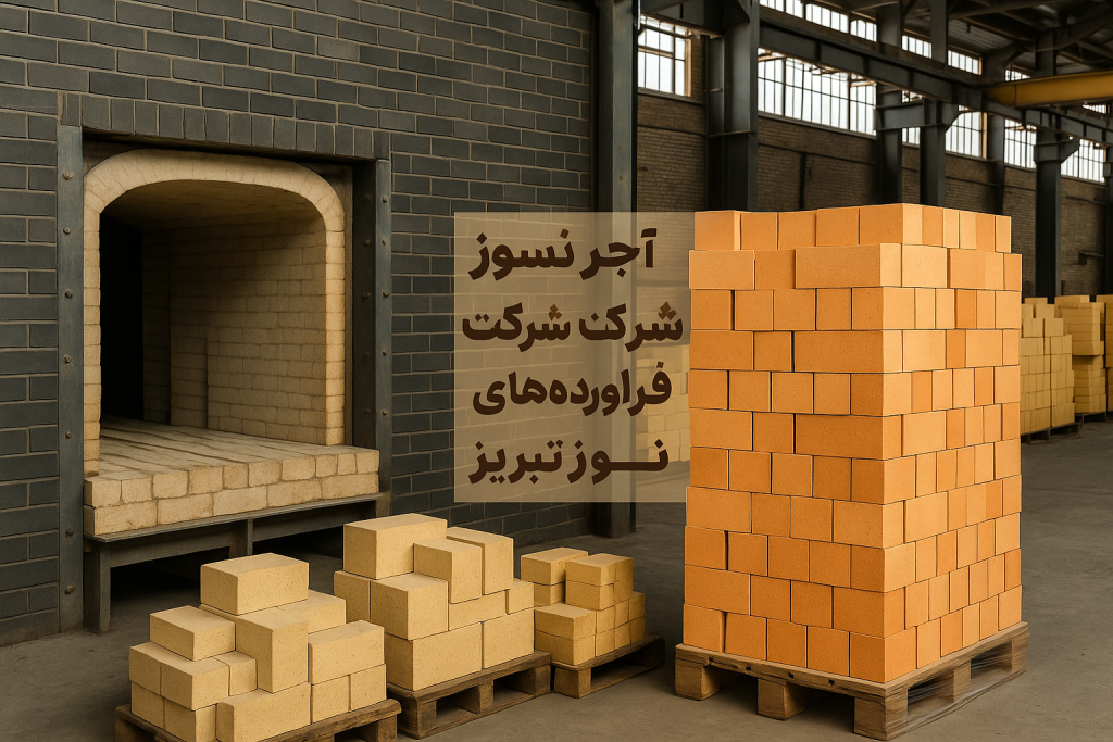 آجر نسوز شرکت فرآورده‌های نسوز تبریز انتخاب اول صنایع حرارتی کشور