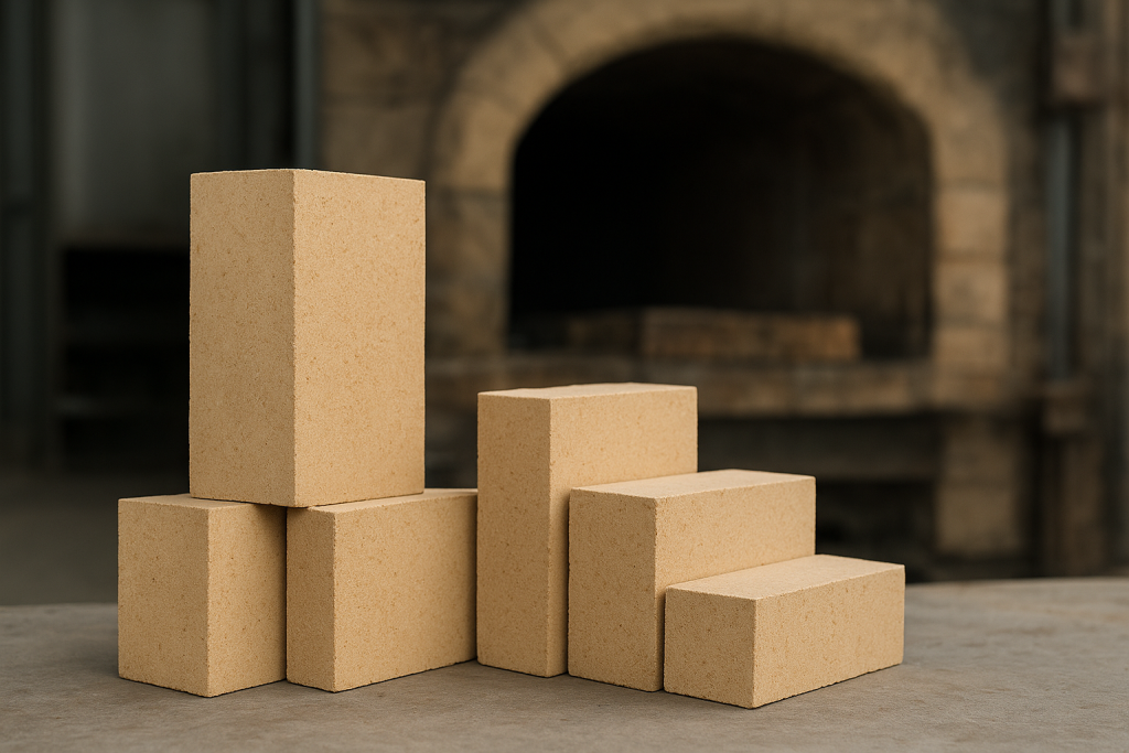 تولید آجرنسوز سفارشی مطابق سلیقه مشتری در اندازه درخواستی