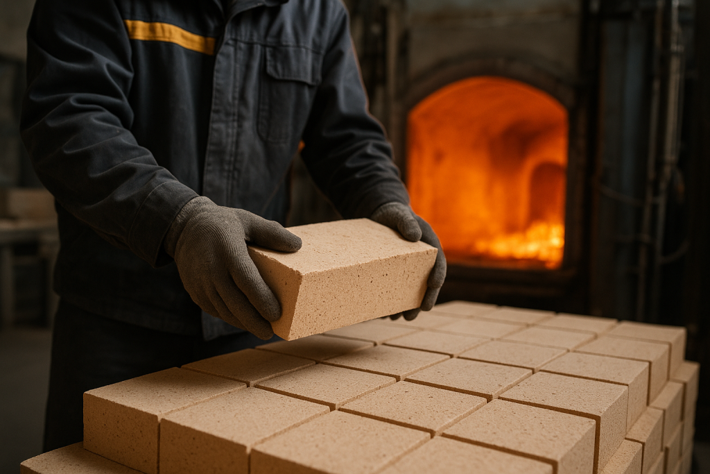 تولید آجرنسوز باکیفیت برای ساخت کوره استاندارد
