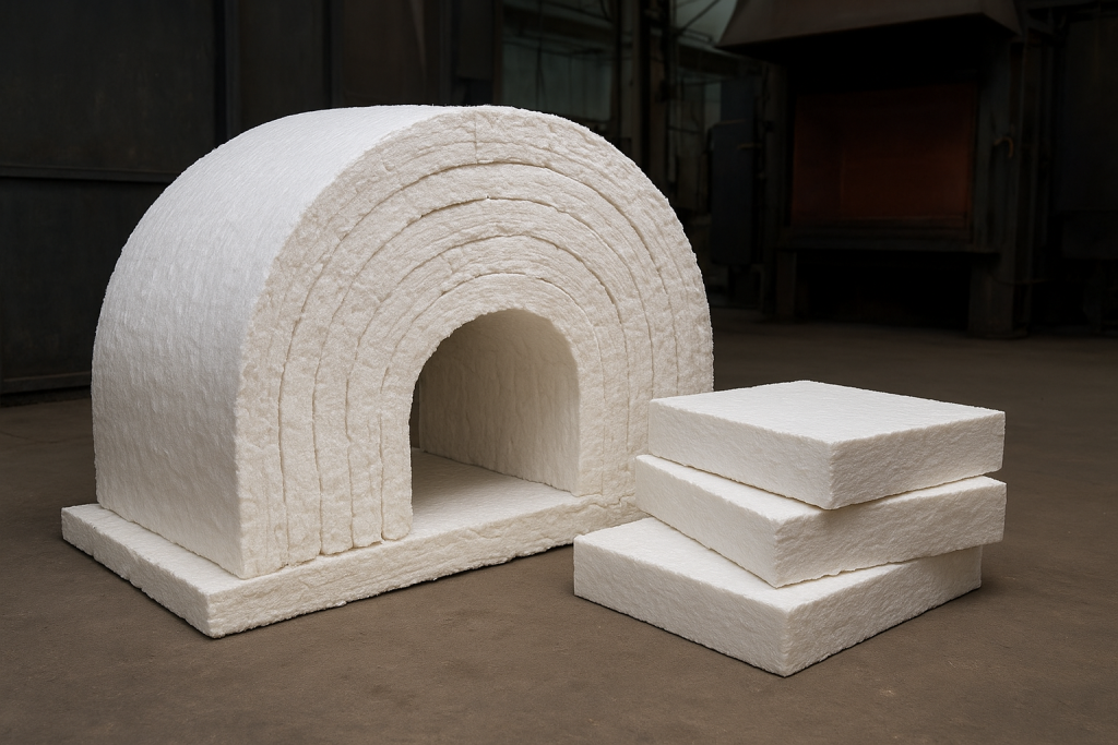فایبر سرامیک؛ عایق پیشرفته برای صنایع حرارتی و کوره‌های مدرن