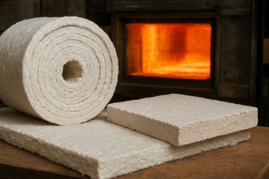 آشنایی با فایبر سرامیک و کاربرد آن در عایق‌کاری حرارتی