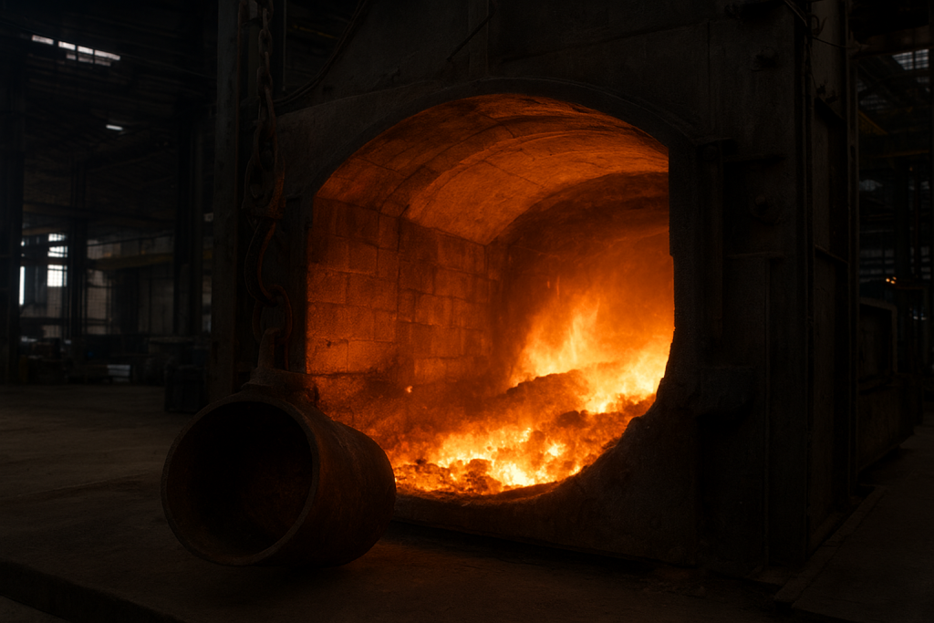 نقش آجر نسوز در افزایش بهرهوری و عمر مفید کورههای صنعتی