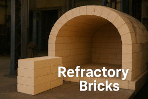 نصب آجر نسوز آلومینایی در پاتیل ۱۵۰ تن فولاد – فرآورده‌های نسوز تبریز